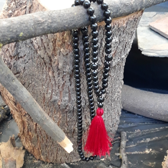 Handmade 108 Black Onyx Mala - Picture 2 of 6